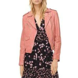 MICHAEL MICHAEL KORS
Lamb Leather Biker Jacket